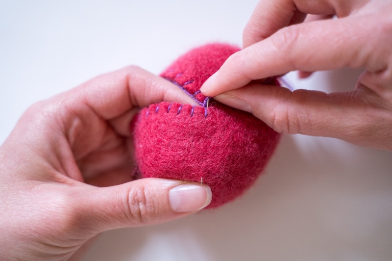 Bubble Wrap for Felting - A Child's Dream