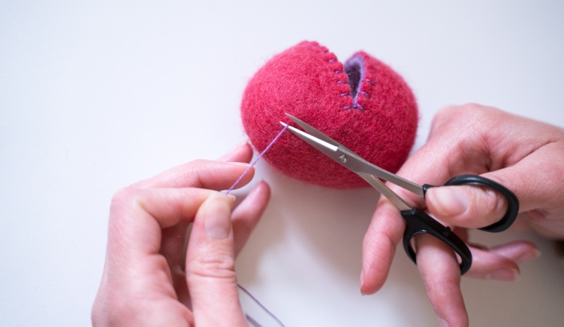 Bubble Wrap for Felting - A Child's Dream